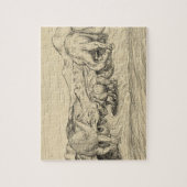 Klassieke dinosaurussen legpuzzel (Verticaal)