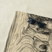 Klassieke dinosaurussen strandlaken (In situ)