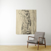 Klassieke dinosaurussen wandkleed (In situ)