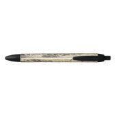 Klassieke dinosaurussen zwarte inkt pen (Achterkant)