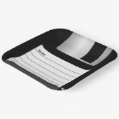 Klassieke diskettecomputer Geek Papieren Bordje (Gebogen)