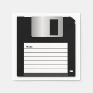 Klassieke diskettecomputer Geek Servet