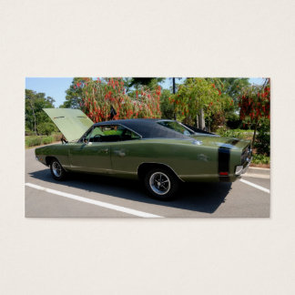 Klassieke dodge-lader visitekaartje