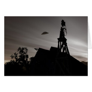 Klassieke Domed Saucer Kaart