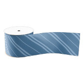 Klassieke, donkerblauwe scholierenschouderenpatroo grosgrain lint (Spoel)