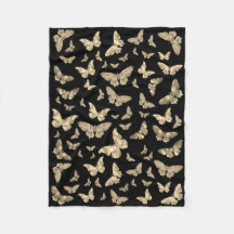 Klassieke , donkere gotische vlinderkunst patroon