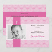 KLASSIEKE DOOP NODIGT UIT::  2L KAART (Voorkant / Achterkant)