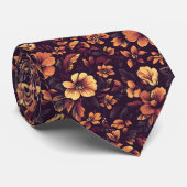 Klassieke doopgeschenken Vintage bloem Stropdas (Opgerold)