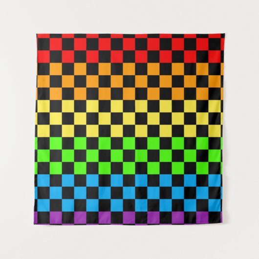 Klassieke, door meerdere kleuren gecontroleerde on wandkleed (Voorkant)