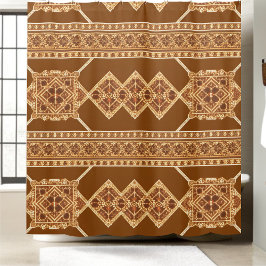 Klassieke douche gordijn rustieke boerderij