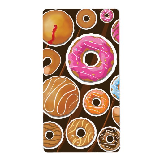 Klassieke Doughnut's Etiket (Voorkant)