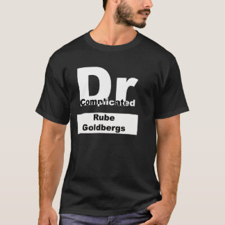 Klassieke dr. gecompliceerd donkert-shirt t-shirt