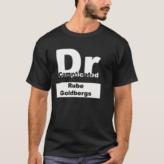 Klassieke dr. gecompliceerd donkert-shirt t-shirt (Voorkant)