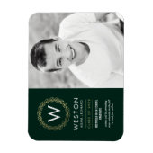 Klassieke, DRAAGBARE KLEUR Afstuderen magneet (Verticaal)