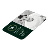 Klassieke, DRAAGBARE KLEUR Afstuderen magneet (Linkerzijde)