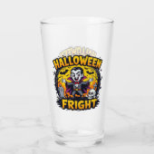 Klassieke Dracula Halloween Fright Glas (Achterkant)