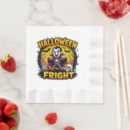 Klassieke Dracula Halloween Fright Servet