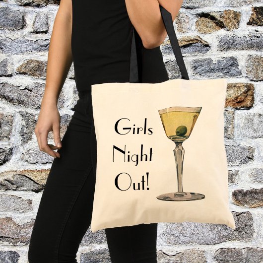 Klassieke Dranken, Martini Olijf Cocktail Tote Bag