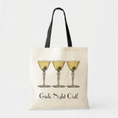 Klassieke Dranken, Martini Olijf Cocktail Tote Bag (Voorkant)
