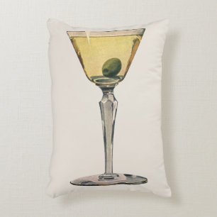 Klassieke drankjes, Martini Olijf Cocktail Accent Kussen