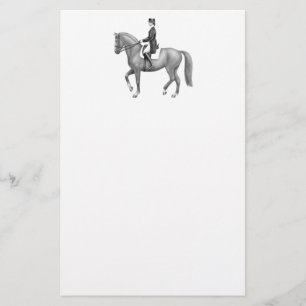 Klassieke dressage Horse Stationery Briefpapier