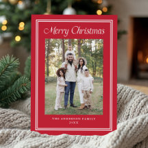 Klassieke Dubbele Rand Rood 2 Foto