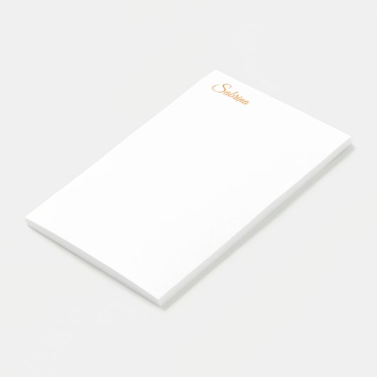 Klassieke Duidelijke Eenvoudige Schone Professione Post-it® Notes (Schuin)