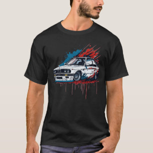 Klassieke E30 BMW T-shirt