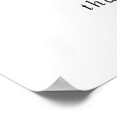 Klassieke e eucalyptusrepetitie Welkomstbord Poster (Hoek)