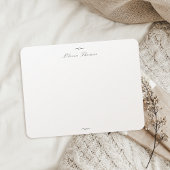 Klassieke e-legance script - Aangepaste schrijfben Notitiekaartje