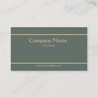 Klassieke e-mailkaarttemplate visitekaartje