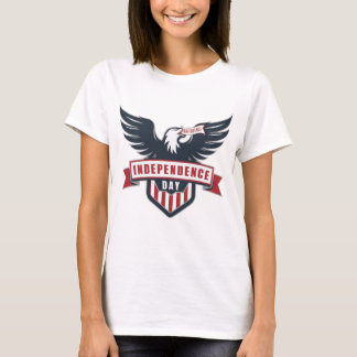 Klassieke Eagle Onafhankelijkheidsdag T-shirt