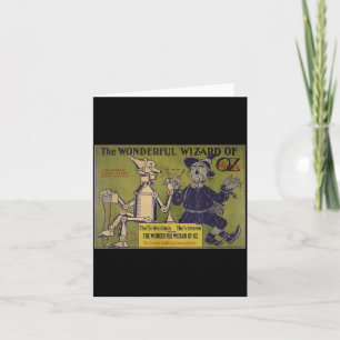 Klassieke Ecrow Tin-man Shirt Kunst-de Wizard Of O Kaart