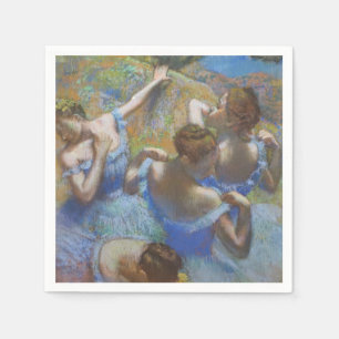 Klassieke Edgar Degas Blauwe Danseressen Ballet Ku Servet