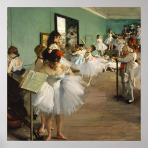 Klassieke Edgar Degas De Dansles Balletkunst Poster