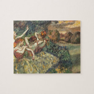 Klassieke Edgar Degas Vier Danseressen Ballet Kuns Legpuzzel
