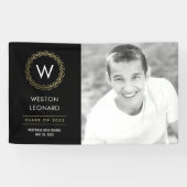 Klassieke, EDITABLE KLEUR Afstuderen Banner (Horizontaal)