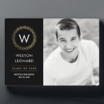 Klassieke, EDITABLE KLEUR Afstuderen Plaque Fotoplaat<br><div class="desc">Deze plaquette met esel is een groot goed om deze speciale mijlpaal te herdenken. Ontwerp © berryberrysnoot. Bezoek onze website op www.berryberrysweet.com voor overeenkomende objecten en meer ontwerpopties!</div>