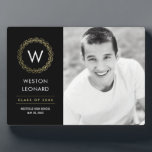 Klassieke, EDITABLE KLEUR Afstuderen Plaque Fotoplaat<br><div class="desc">Deze plaquette met esel is een groot goed om deze speciale mijlpaal te herdenken. Ontwerp © berryberrysnoot. Bezoek onze website op www.berryberrysweet.com voor overeenkomende objecten en meer ontwerpopties!</div>