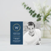 Klassieke, EDITABLE KLEURENAfstuderen Briefkaart (Staand voorkant)