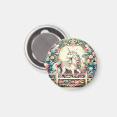 Klassieke Eenhoorn #4 Magneet (Voorkant / Achterkant)