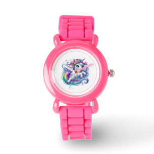 Klassieke eenhoorn voor kinderen horloge