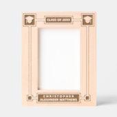 Klassieke Eenvoudige 5x7P Keepsake Afstuderen Afbe Gegraveerde Lijstjes (Voorkant)