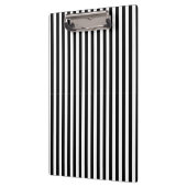 Klassieke Eenvoudige Moderne Zwart-Wit Gestreepte Klembord (Links)