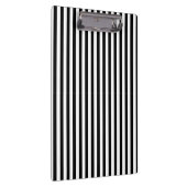 Klassieke Eenvoudige Moderne Zwart-Wit Gestreepte Klembord (Rechts)