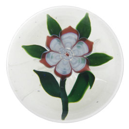 Klassieke Eenvoudige Open Bloem Victoriaans Keramische Knop