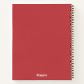 Klassieke Effen Kleur Compositie Notitieboek (Achterkant)