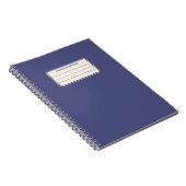 Klassieke Effen Kleur Compositie Notitieboek (Rechterzijde)