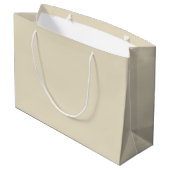 Klassieke effen kleur groot cadeauzakje (Achterkant Gekanteld)