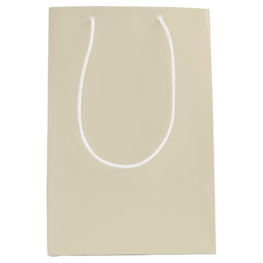 Klassieke effen kleur medium cadeauzakje (Voorkant)